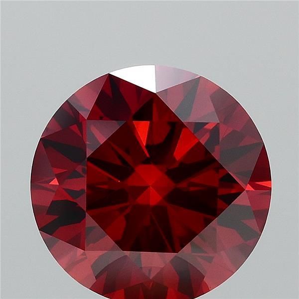 Round Fancy Brownish Orange Lab-grown Diamond 4.02ct VS2 loose diamond