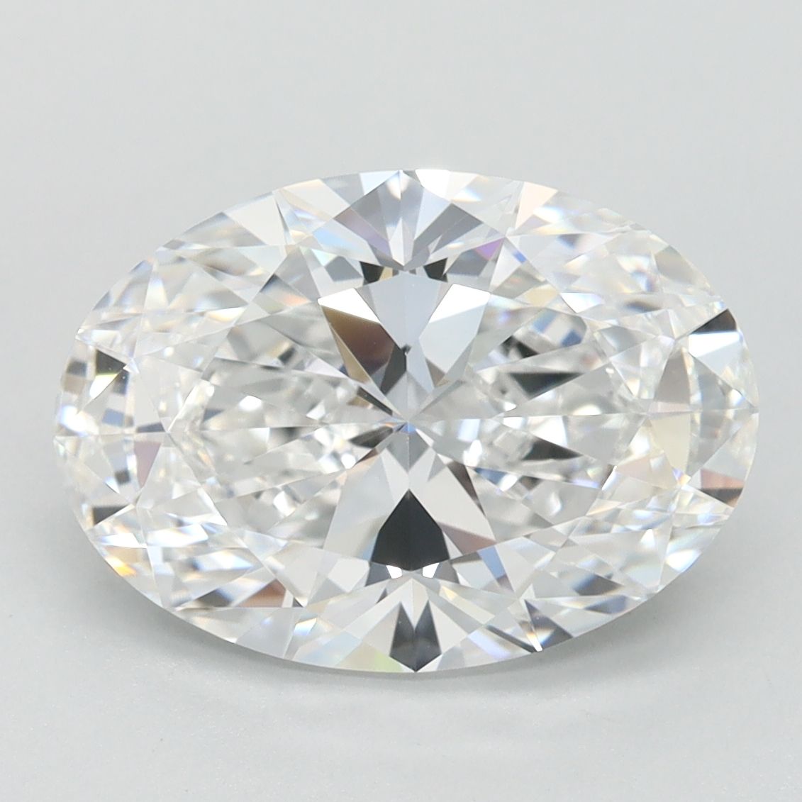 Oval Lab-Grown Diamond 3.13ct D IF