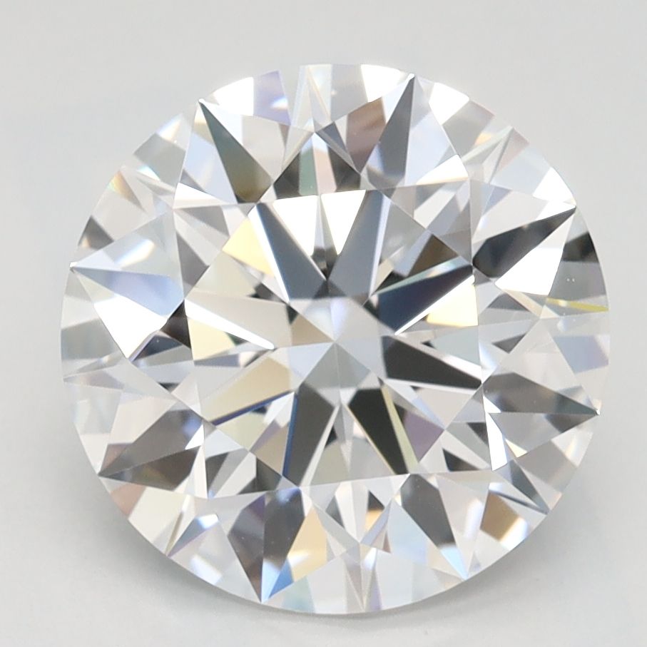 Round Lab-Grown Diamond 2.82ct D IF