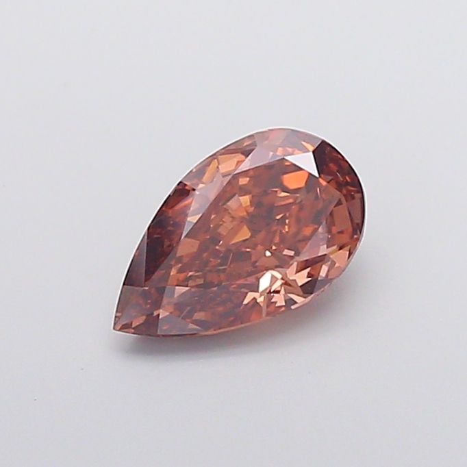 Pear Fancy Intense Brown Lab-grown Diamond 1.5ct VS2 loose diamond