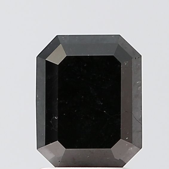 Emerald Black Natural Diamond 2.02ct VVS2 loose diamond