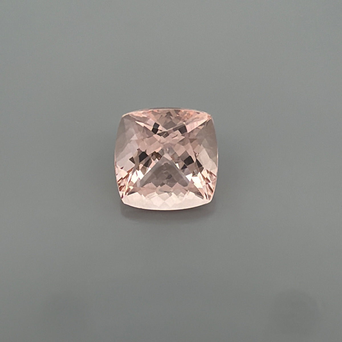 Cushion Pink Morganite 5.29ct loose gemstone