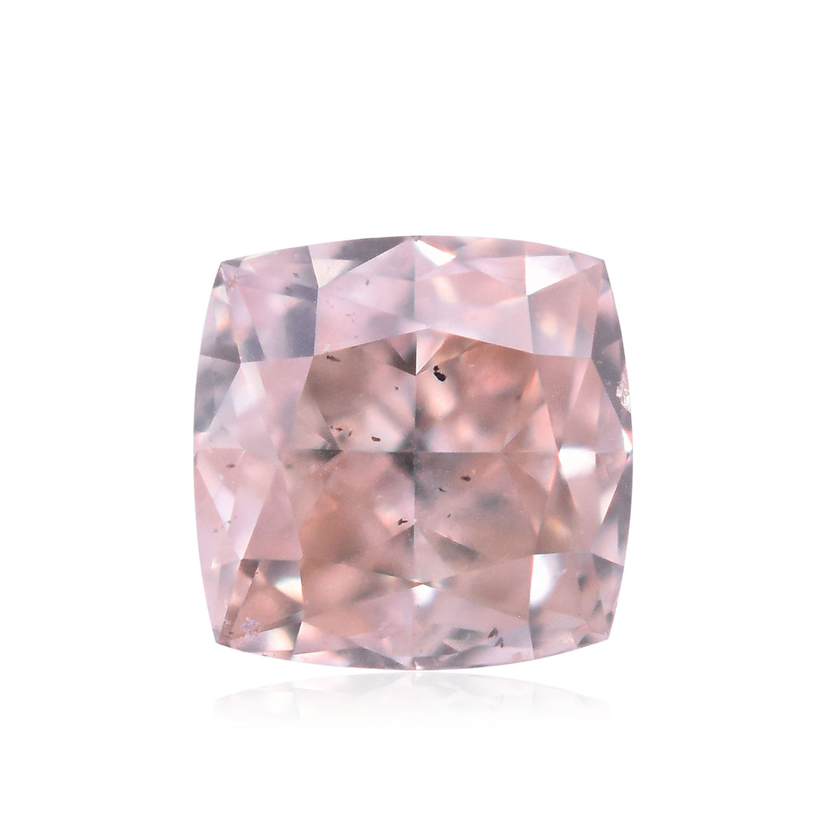 Cushion Fancy Pink Natural Diamond 0.19ct SI2 loose diamond