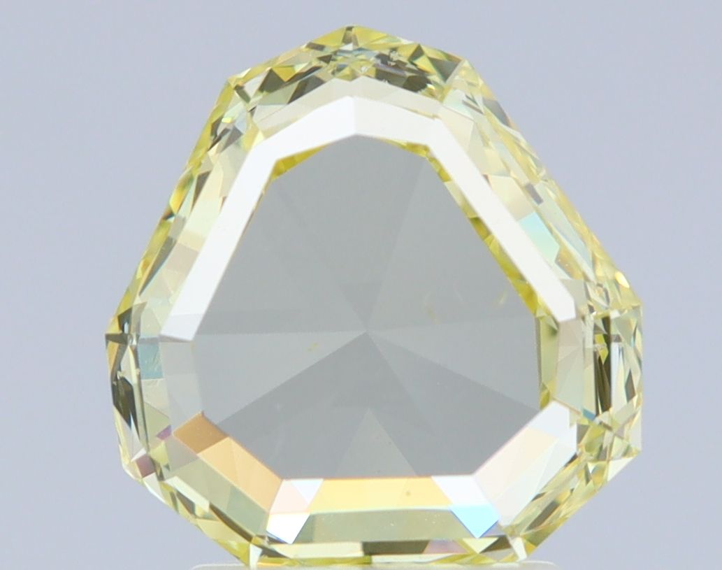 Shield Fancy Yellow Natural Diamond 2.02ct VS2 loose diamond