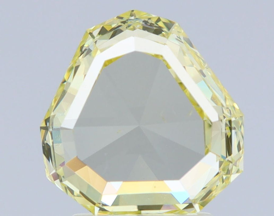 Shield Fancy Yellow Natural Diamond 2.02ct VS2 loose diamond