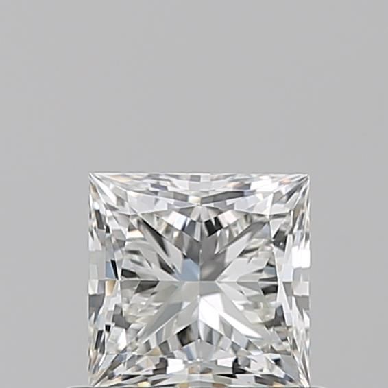 Princess Natural Diamond 0.71ct I IF