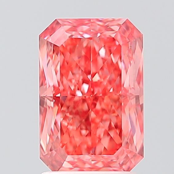 Radiant Fancy Vivid Pink Lab-grown Diamond 2.04ct VS1 loose diamond