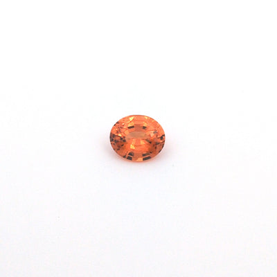 Oval Orange Garnet 2.5ct loose gemstone