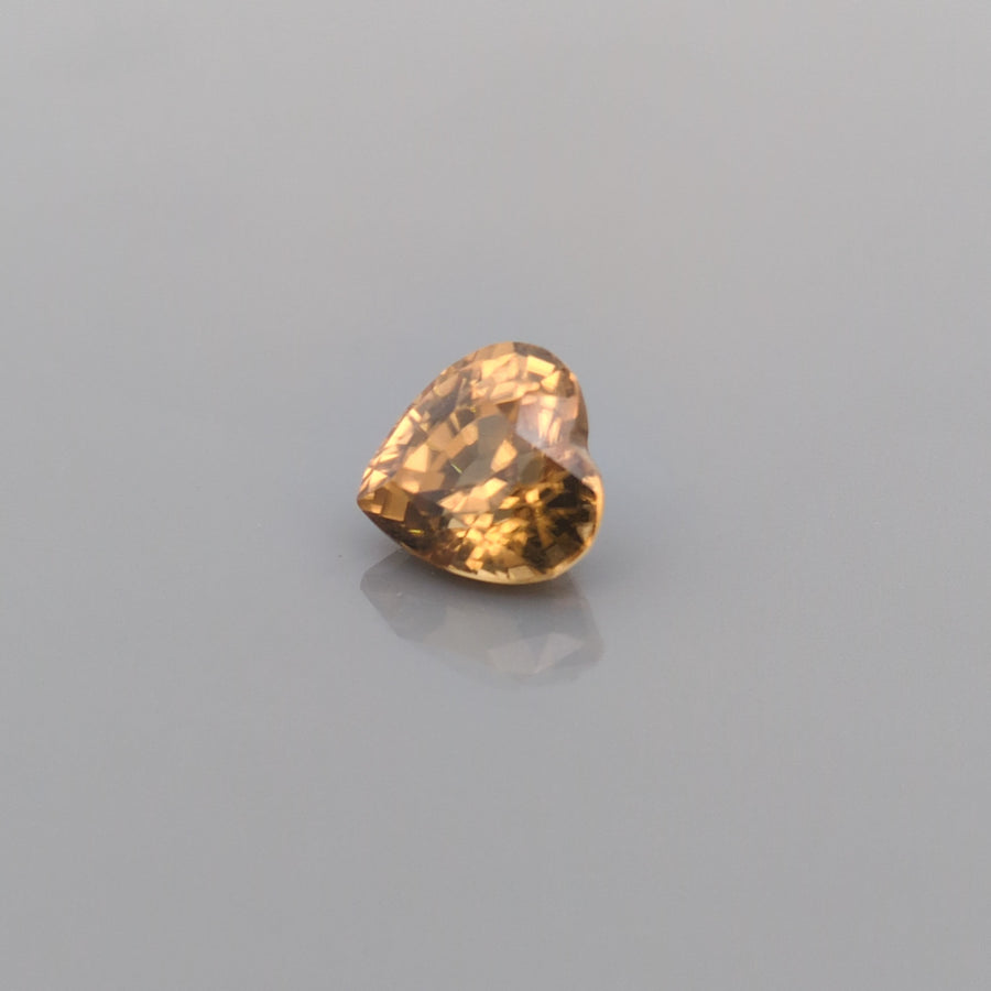 Heart Yellow Zircon 2.01ct loose gemstone