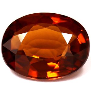 Oval Orange Garnet 7.48ct loose gemstone