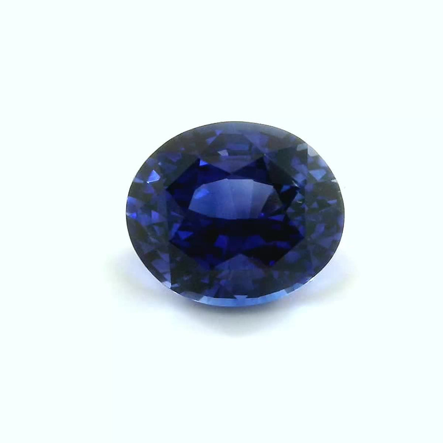 Oval Blue Sapphire 3.15ct loose gemstone