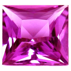 Square Pink Sapphire 1.4ct loose gemstone