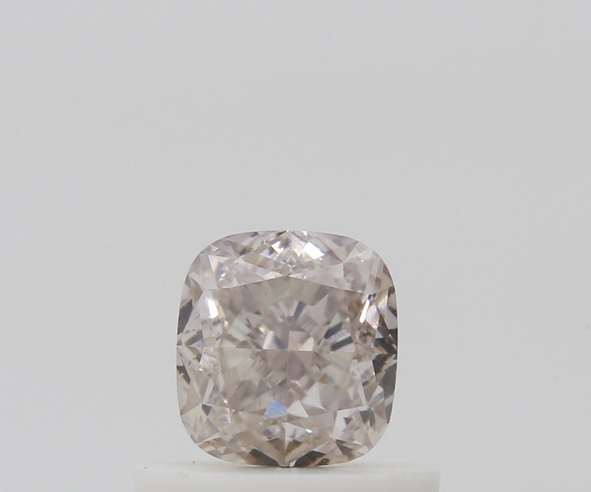 Cushion Fancy Light Pinkish Brown Natural Diamond 0.57ct SI2 loose diamond