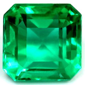 Emerald Green Emerald 0.62ct loose gemstone
