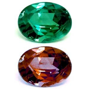 Oval Green Alexandrite 0.11ct loose gemstone