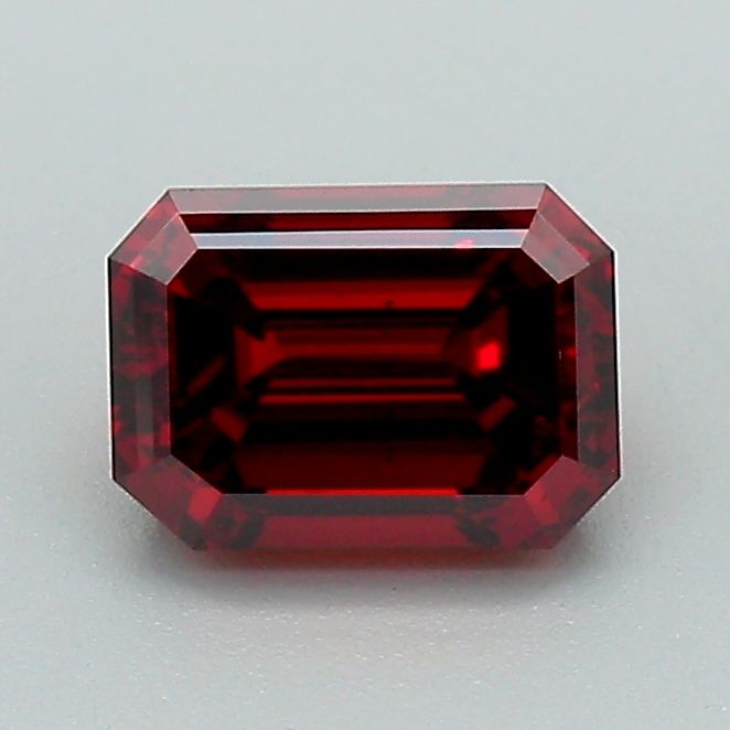 Emerald Fancy Deep Orange Lab-grown Diamond 1.01ct SI1 loose diamond