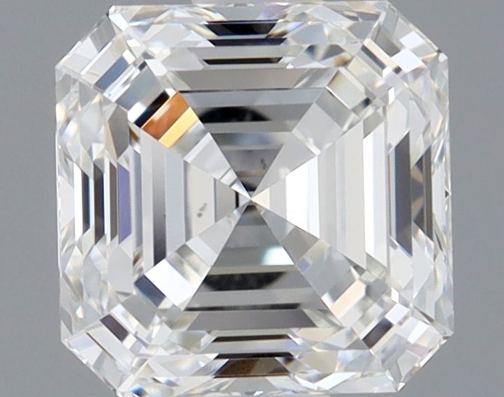 Asscher Natural Diamond 1.02ct G VVS2