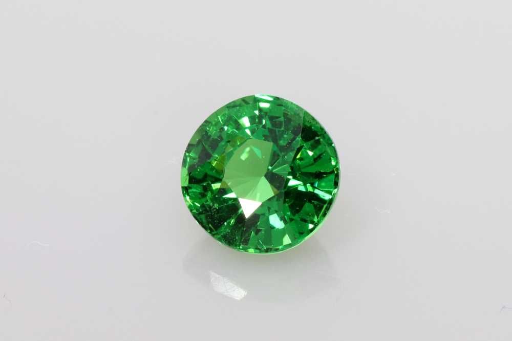 Round Green Garnet 1.56ct loose gemstone