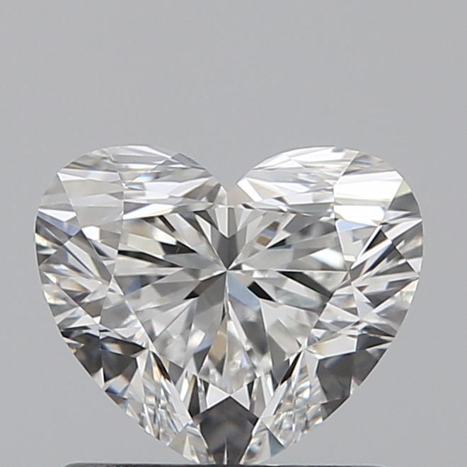 Heart Natural Diamond 0.90ct F VS1