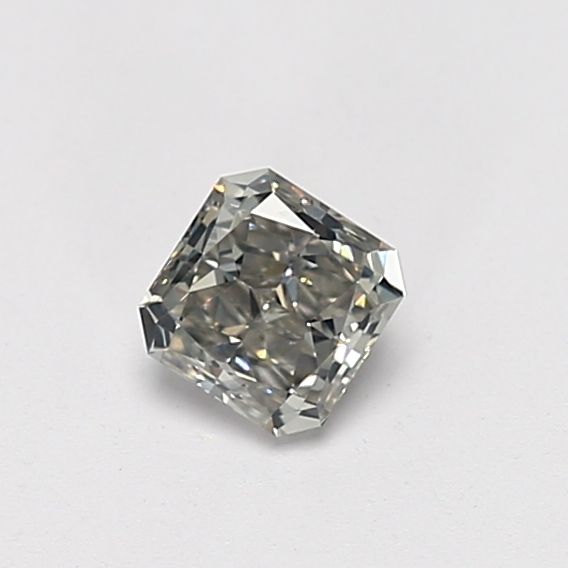 Radiant Light Gray Natural Diamond 0.42ct VS2 loose diamond