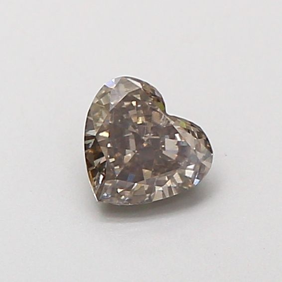 Heart Fancy Vivid Black Lab-grown Diamond 0.32ct VS1 loose diamond