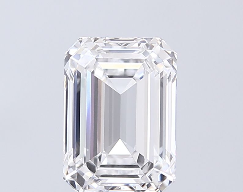 Emerald Lab-Grown Diamond 2.70ct D VVS1