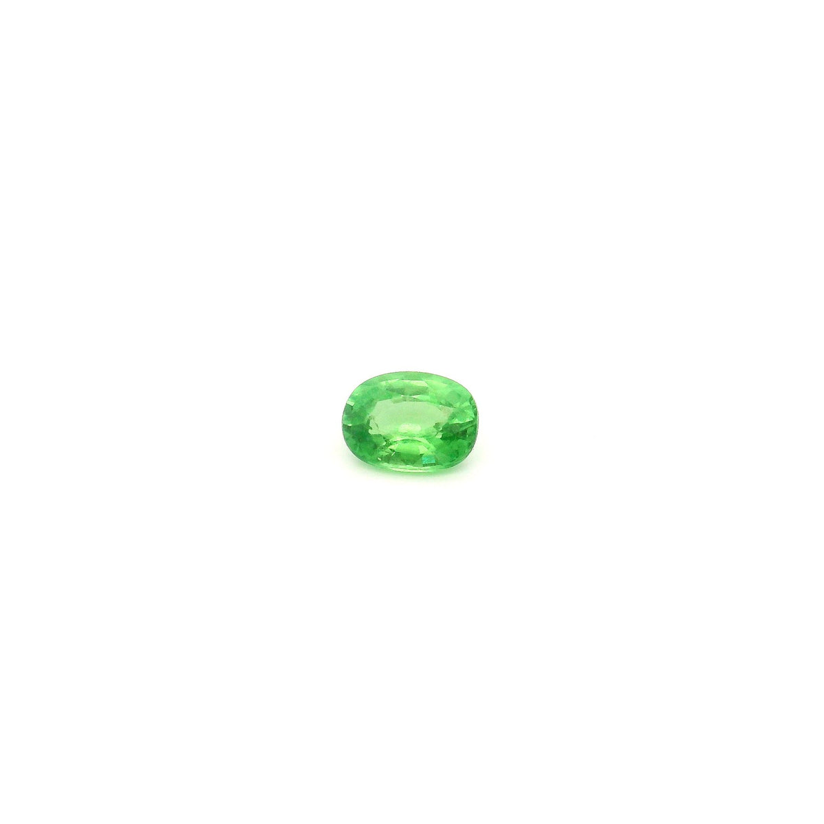Oval Green Garnet 0.49ct loose gemstone