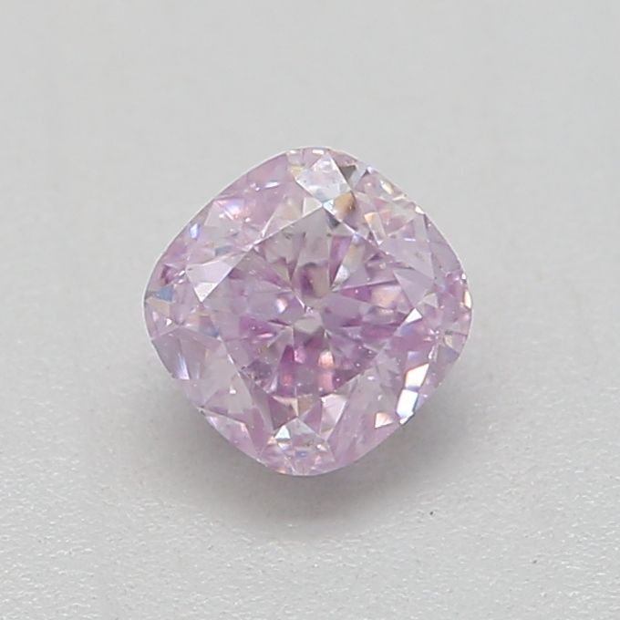 Cushion Fancy Pinkish Purple Natural Diamond 0.25ct SI1 loose diamond