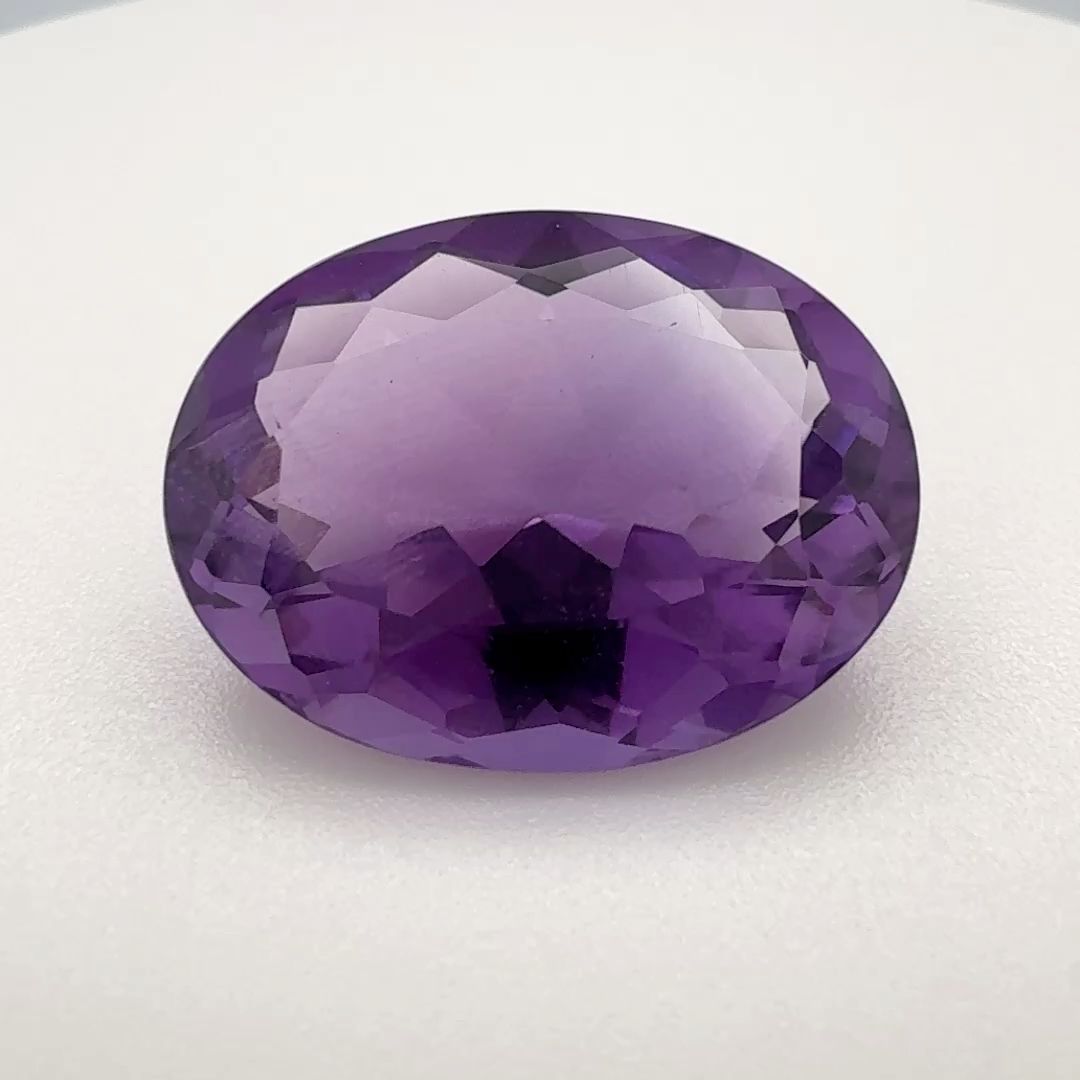 Oval Purple Amethyst 8.065ct loose gemstone