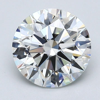 Round Natural Diamond 2.31ct H VVS2