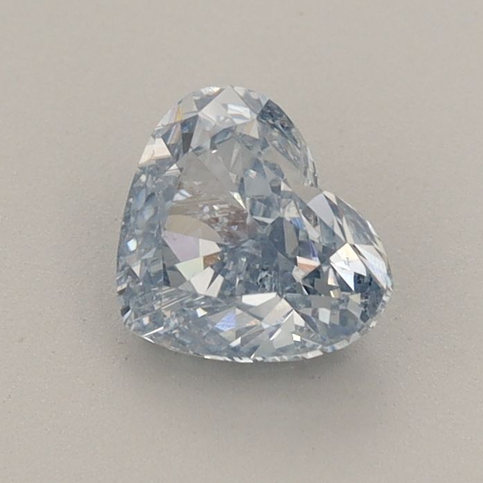 Heart Fancy Intense Blue Lab-grown Diamond 0.85ct VVS1 loose diamond