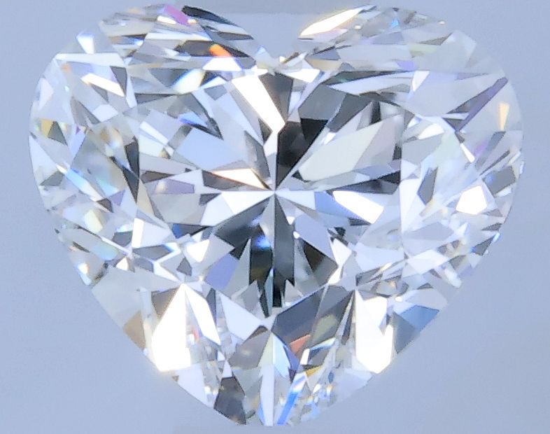 Heart Natural Diamond 0.50ct E VVS1