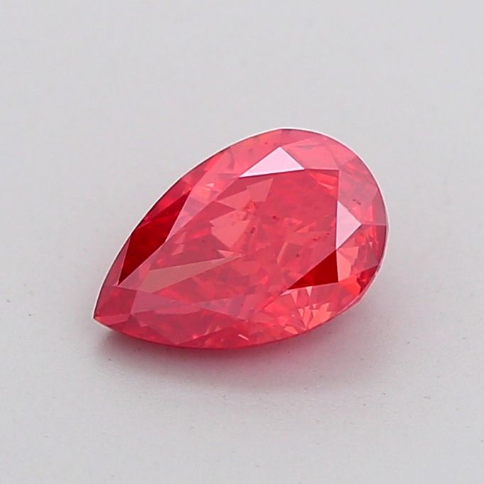 Pear Fancy Vivid Red Lab-grown Diamond 1.05ct VS2 loose diamond