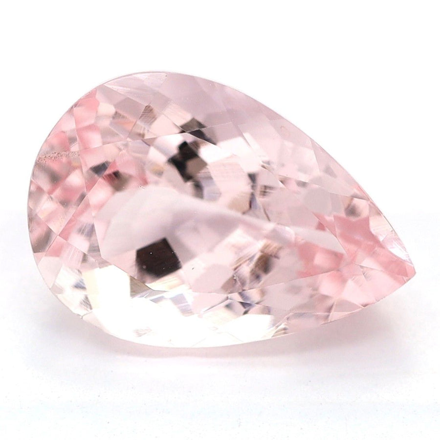 Pear Pink Morganite 1.9ct loose gemstone