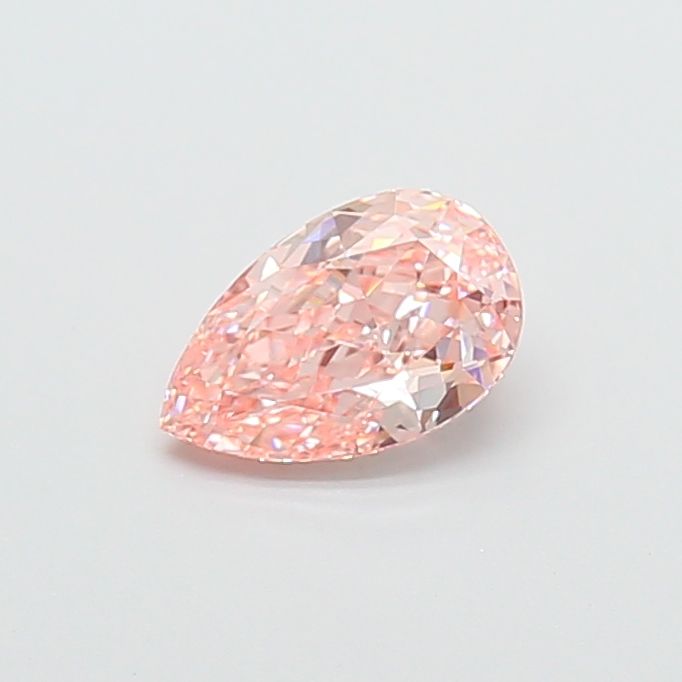 Pear Fancy Vivid Pink Lab-grown Diamond 1.13ct VVS2 loose diamond