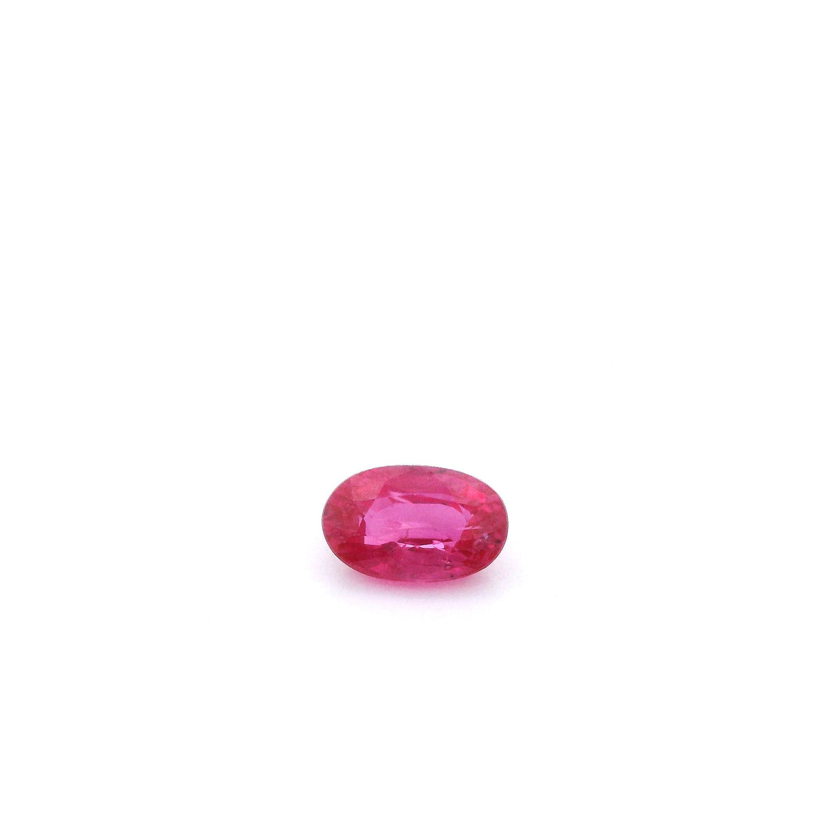 Oval Red Ruby 0.51ct loose gemstone