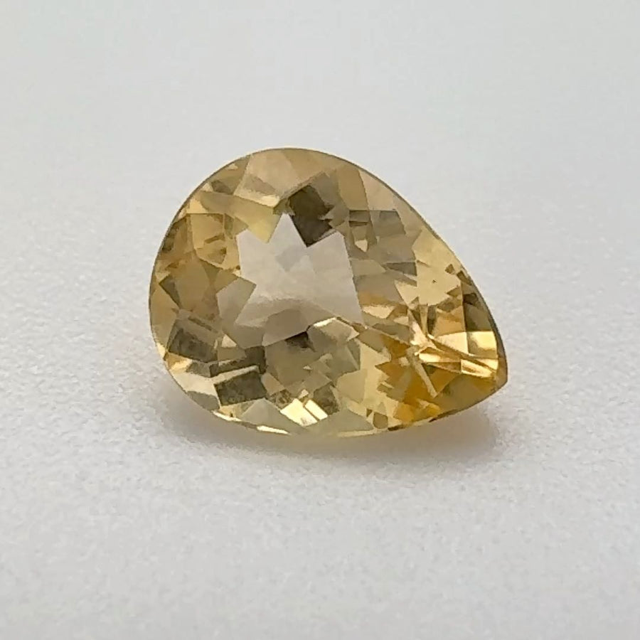 Pear Yellow Topaz 1.095ct loose gemstone