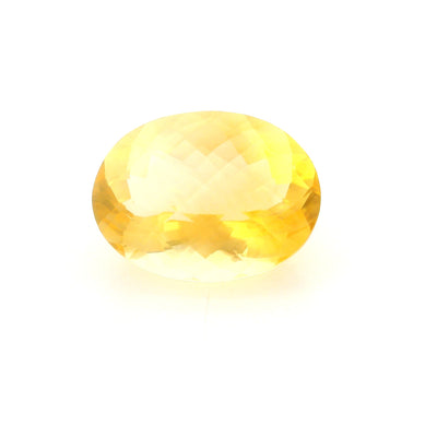 Oval Yellow Citrine 9.13ct loose gemstone
