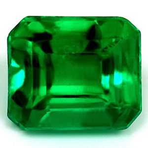 Emerald Green Emerald 0.64ct loose gemstone