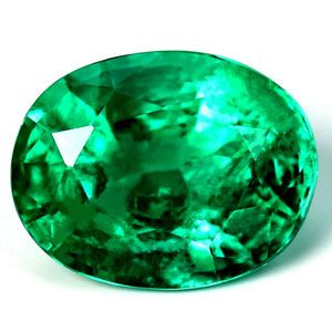Oval Green Emerald 1.86ct loose gemstone