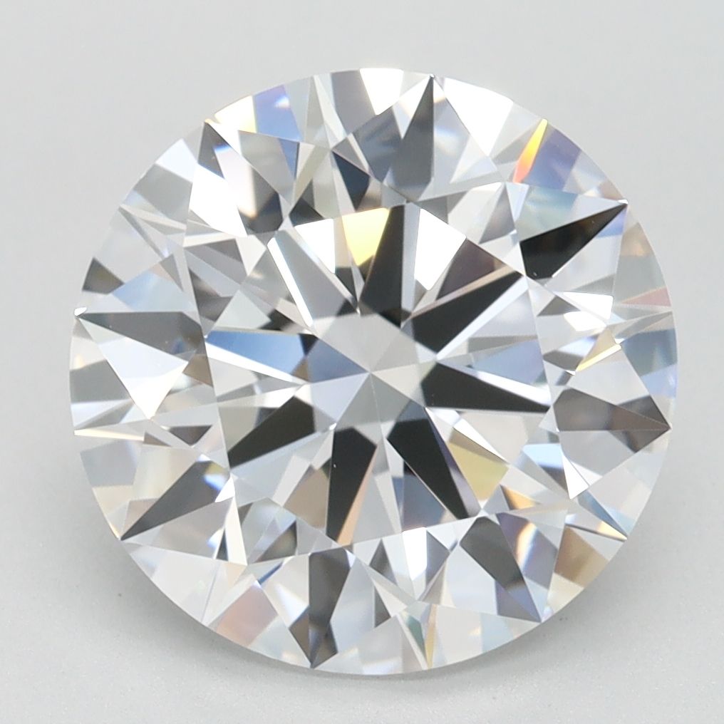 Round Lab-Grown Diamond 3.71ct D IF