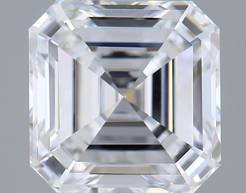 Asscher Lab-Grown Diamond 2.18ct D VVS1