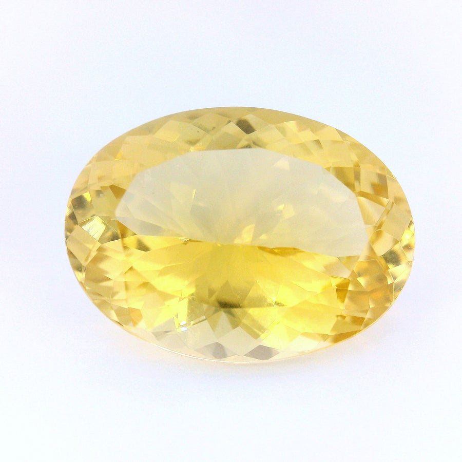 Oval Yellow Heliodor 11.91ct loose gemstone