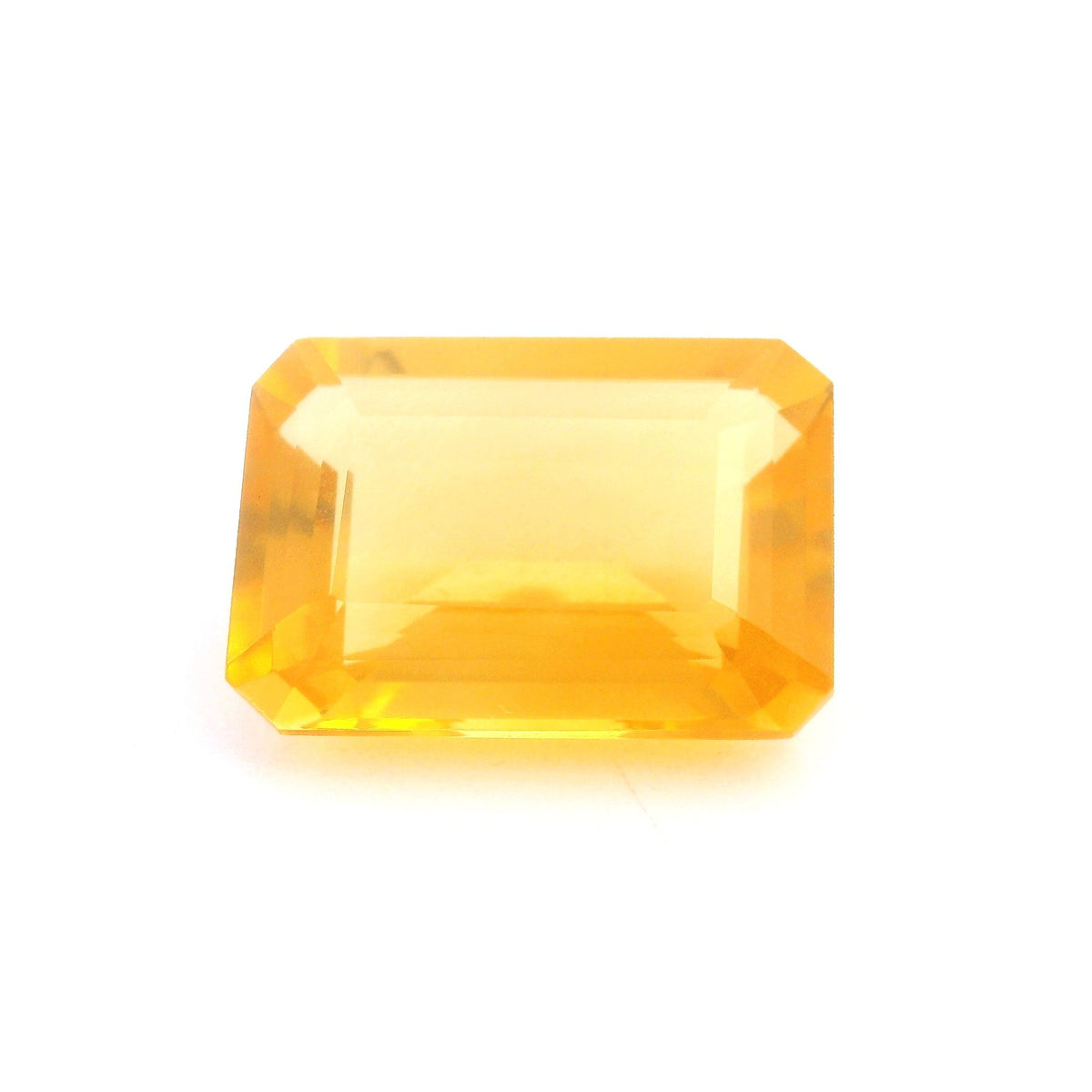 Octagonal Yellow Citrine 10.04ct loose gemstone