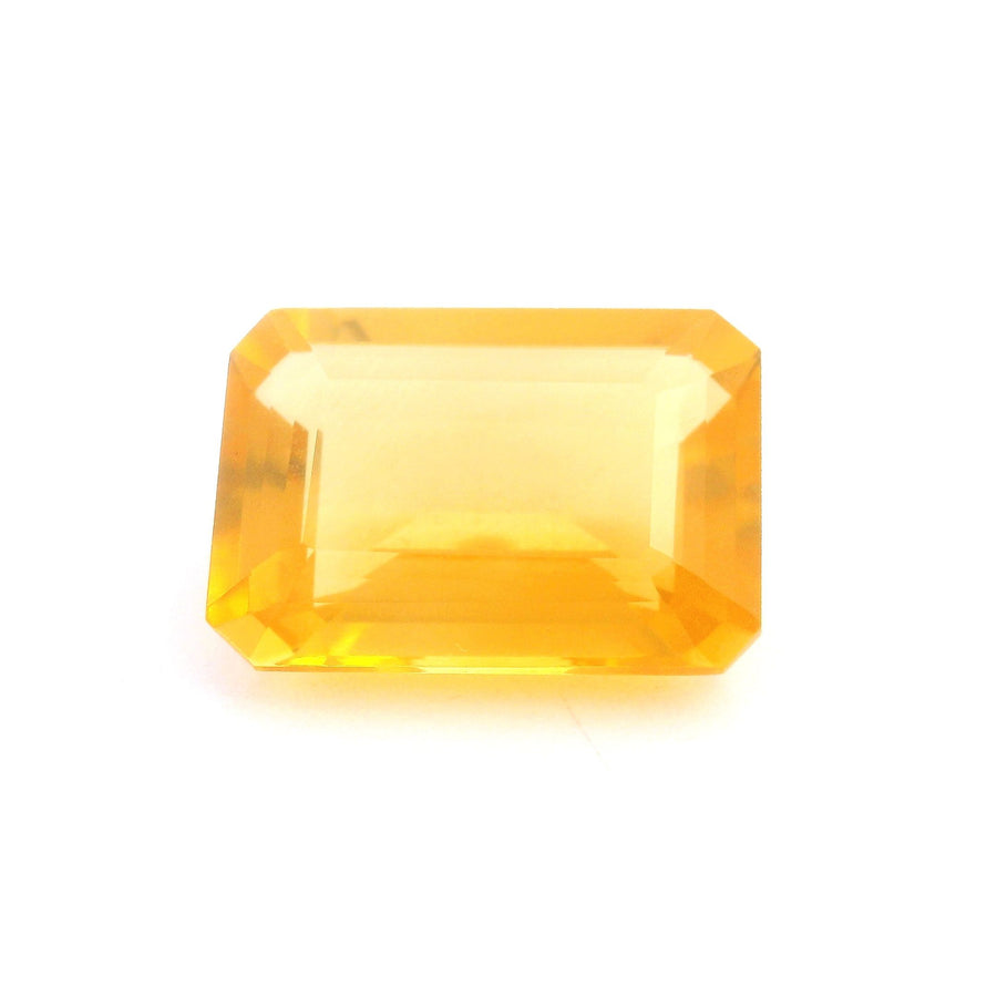 Octagonal Yellow Citrine 10.04ct loose gemstone
