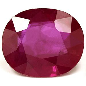 Oval Red Ruby 4.6ct loose gemstone