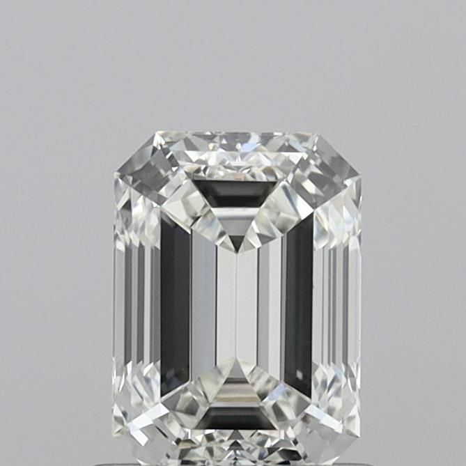 Emerald Natural Diamond 0.90ct H VVS1