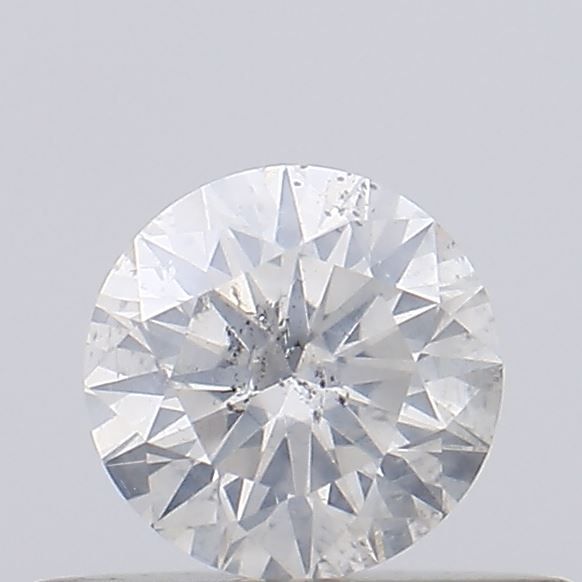 Round Salt And Pepper Natural Diamond 0.31ct I3 loose diamond