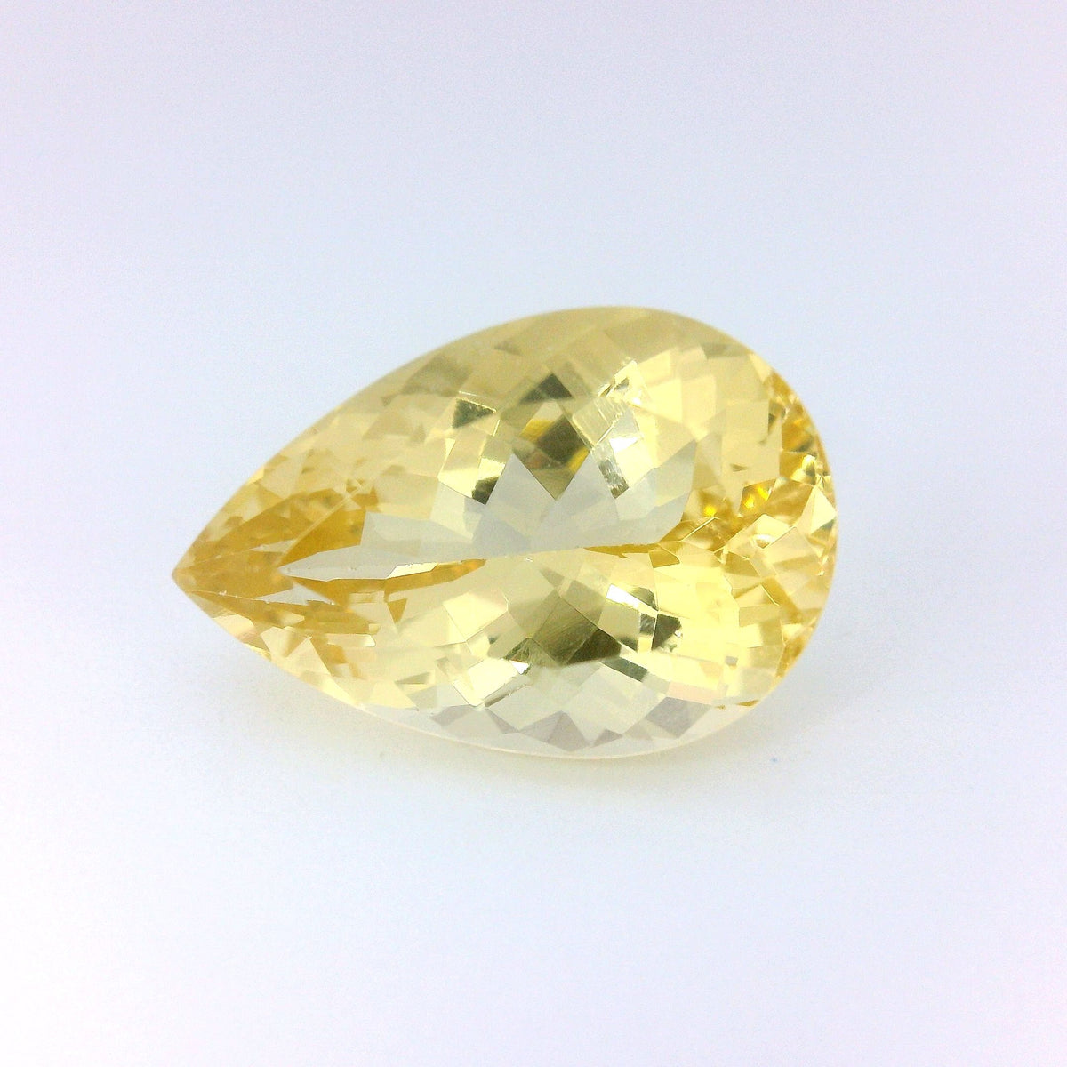 Pear Yellow Heliodor 6.25ct loose gemstone
