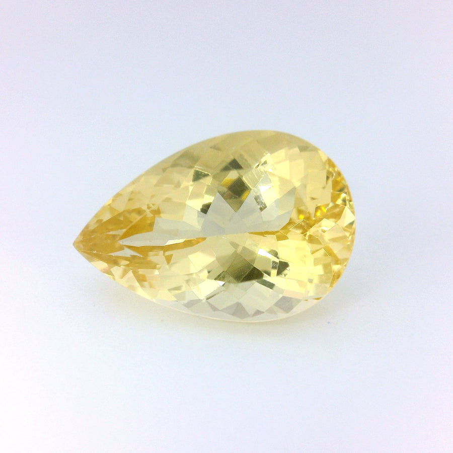 Pear Yellow Heliodor 6.25ct loose gemstone